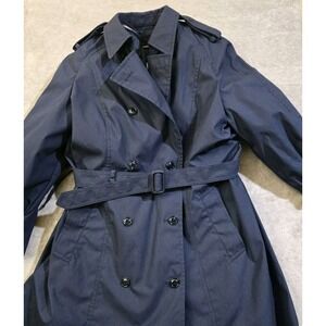 Military Defense Logistics Agency Army Navy Trench Coat 18S Armed Forces